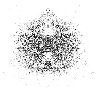 siyah ve beyaz soyut grunge arkaplan monokrom çizimi