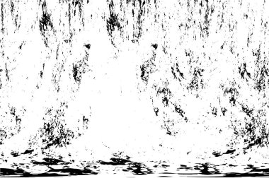 siyah ve beyaz soyut grunge arkaplan monokrom çizimi