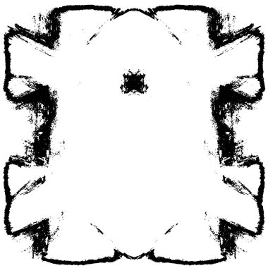 siyah ve beyaz soyut grunge arkaplan monokrom çizimi