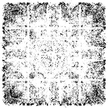 siyah ve beyaz soyut grunge arkaplan monokrom çizimi