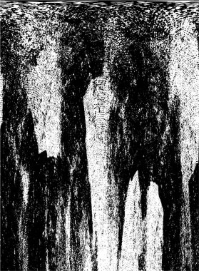 siyah ve beyaz soyut grunge arkaplan monokrom çizimi