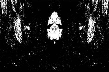 siyah ve beyaz soyut grunge arkaplan monokrom çizimi