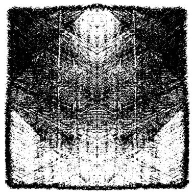 siyah ve beyaz soyut grunge arkaplan monokrom çizimi