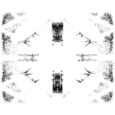 siyah ve beyaz soyut grunge arkaplan monokrom çizimi