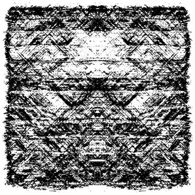 siyah ve beyaz soyut grunge arkaplan monokrom çizimi