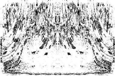 Tasarlanmış grunge dokusu - Vektör arkaplan pürüzlü yüzey dokusu