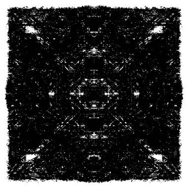 Tasarlanmış grunge dokusu - Vektör arkaplan pürüzlü yüzey dokusu