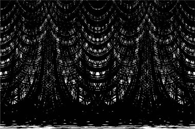 Tasarlanmış grunge dokusu - Vektör arkaplan pürüzlü yüzey dokusu