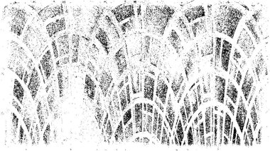 Tasarlanmış grunge dokusu - Vektör arkaplan pürüzlü yüzey dokusu