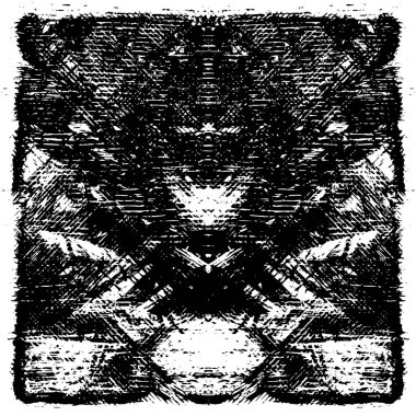 Tasarlanmış grunge dokusu - Vektör arkaplan pürüzlü yüzey dokusu