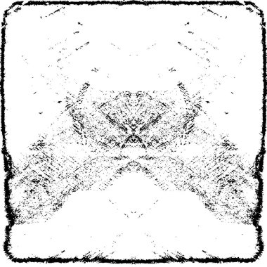 Tasarlanmış grunge dokusu - Vektör arkaplan pürüzlü yüzey dokusu