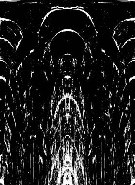 Tasarlanmış grunge dokusu - Vektör arkaplan pürüzlü yüzey dokusu