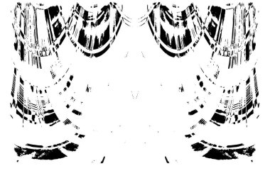 Tasarlanmış grunge dokusu - Vektör arkaplan pürüzlü yüzey dokusu