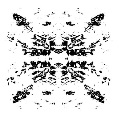 Tasarlanmış grunge dokusu - Vektör arkaplan pürüzlü yüzey dokusu