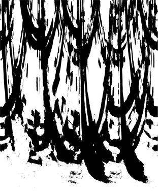 Tasarlanmış grunge dokusu - Vektör arkaplan pürüzlü yüzey dokusu