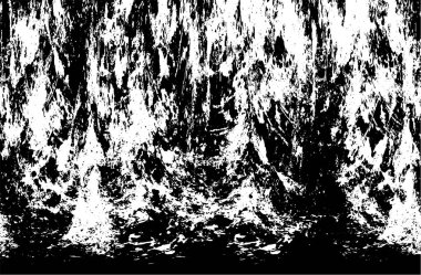 Tasarlanmış grunge dokusu - Vektör arkaplan pürüzlü yüzey dokusu