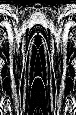 Tasarlanmış grunge dokusu - Vektör arkaplan pürüzlü yüzey dokusu