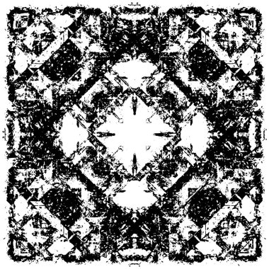 Tasarlanmış grunge dokusu - Vektör arkaplan pürüzlü yüzey dokusu