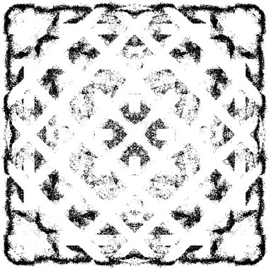 Tasarlanmış grunge dokusu - Vektör arkaplan pürüzlü yüzey dokusu