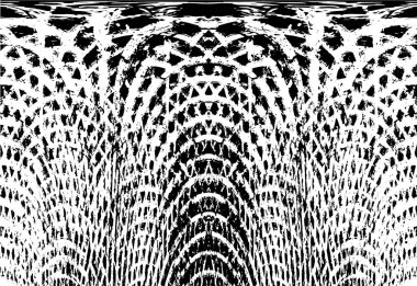 Tasarlanmış grunge dokusu - Vektör arkaplan pürüzlü yüzey dokusu