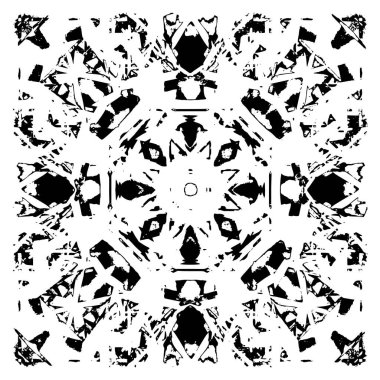 Tasarlanmış grunge dokusu - Vektör arkaplan pürüzlü yüzey dokusu