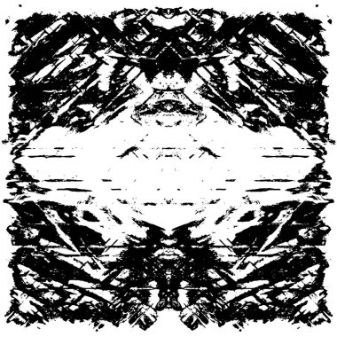 Tasarlanmış grunge dokusu - Vektör arkaplan pürüzlü yüzey dokusu