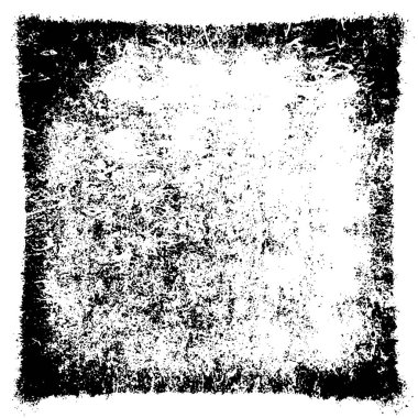 Tasarlanmış grunge dokusu - Vektör arkaplan pürüzlü yüzey dokusu