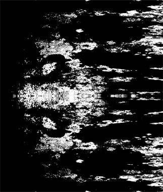 Tasarlanmış grunge dokusu - Vektör arkaplan pürüzlü yüzey dokusu