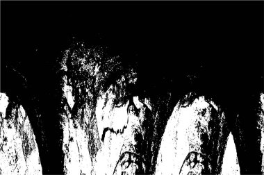 Tasarlanmış grunge dokusu - Vektör arkaplan pürüzlü yüzey dokusu