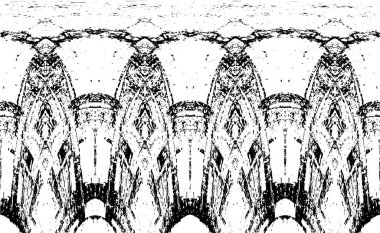 Tasarlanmış grunge dokusu - Vektör arkaplan pürüzlü yüzey dokusu