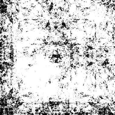 Tasarlanmış grunge dokusu - Vektör arkaplan pürüzlü yüzey dokusu