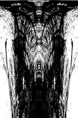 Tasarlanmış grunge dokusu - Vektör arkaplan pürüzlü yüzey dokusu