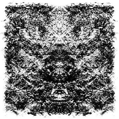 Tasarlanmış grunge dokusu - Vektör arkaplan pürüzlü yüzey dokusu