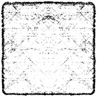 Tasarlanmış grunge dokusu - Vektör arkaplan pürüzlü yüzey dokusu