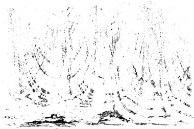 Tasarlanmış grunge dokusu - Vektör arkaplan pürüzlü yüzey dokusu