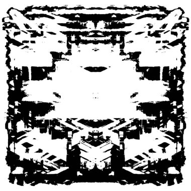 Tasarlanmış grunge dokusu - Vektör arkaplan pürüzlü yüzey dokusu