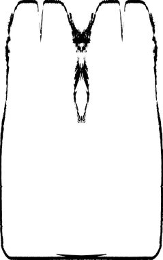 siyah ve beyaz soyut grunge arkaplan monokrom çizimi