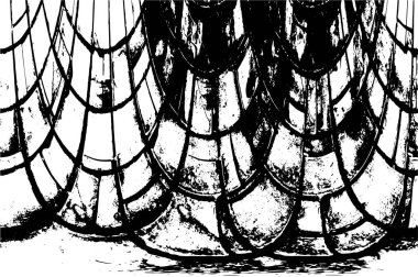 Soyut arkaplan. Monokrom dokusu. Resim siyah ve beyaz tonları içerir.