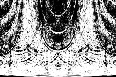 Soyut arkaplan. Monokrom dokusu. Resim siyah ve beyaz tonları içerir.