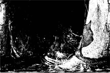 Soyut arkaplan. Monokrom dokusu. Resim siyah ve beyaz tonları içerir.