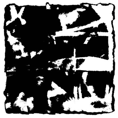 soyut grunge arka plan. siyah ve beyaz doku. vektör çizim.