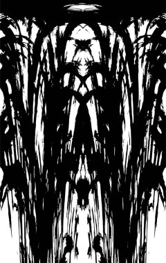 soyut grunge arka plan. siyah ve beyaz doku. vektör çizim.