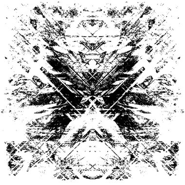 soyut grunge arka plan. siyah ve beyaz doku. vektör çizim.