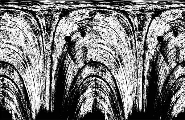 Fond Grunge Noir Blanc Texture Superposée Conception Surface Abstraite Mur — Image vectorielle