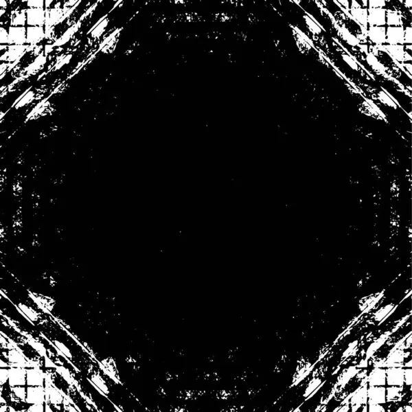 Abstrait Fond Grunge Toile Fond Monochrome Créative Illustration Vectorielle — Image vectorielle