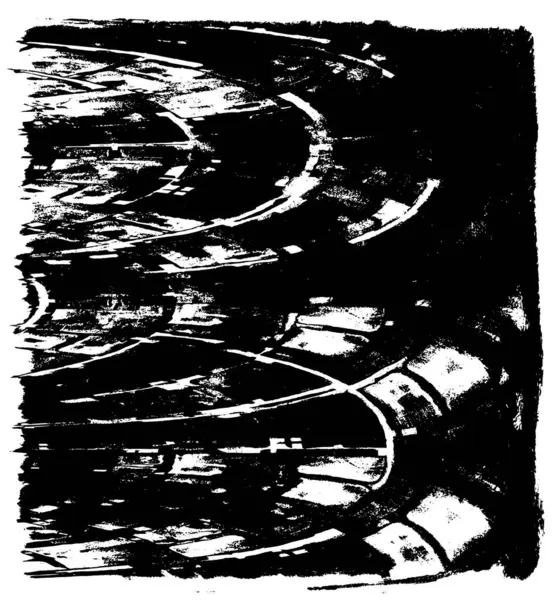 Soyut grunge arkaplanı. yaratıcı monokrom fon. vektör illüstrasyonu