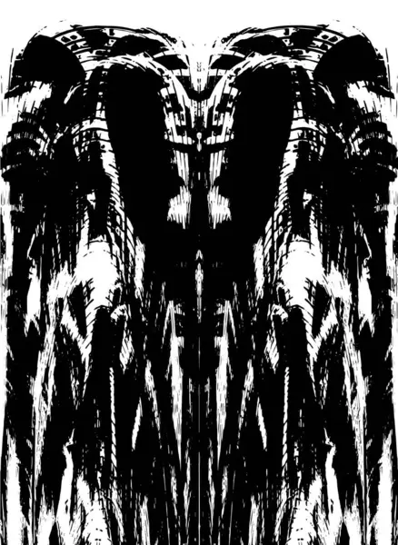 Soyut grunge arkaplanı. yaratıcı monokrom fon. vektör illüstrasyonu