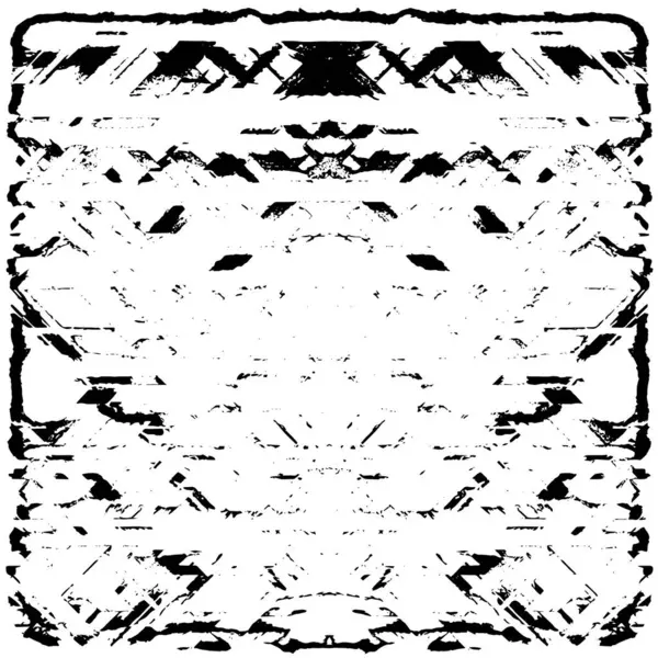 siyah ve beyaz soyut desenli tasarım