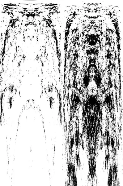 siyah ve beyaz soyut desenli tasarım