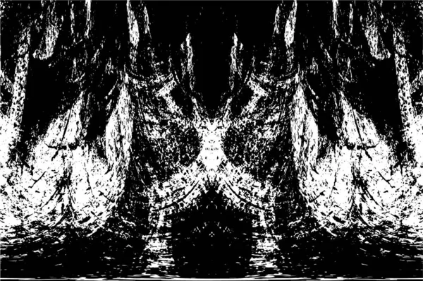 siyah ve beyaz soyut desenli tasarım